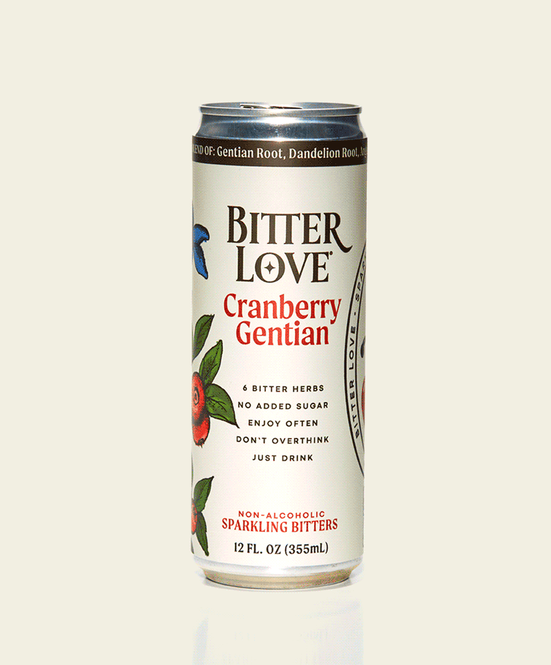 Cranberry Gentian Sparking Bitter - Wholesale