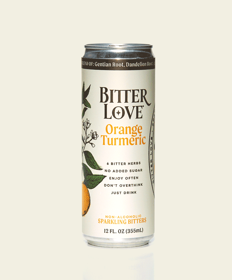 Orange Turmeric Sparkling Bitter